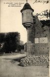 CPA Avallon Ancien Rempart Le Cavalier Rue Porte Auxerroise