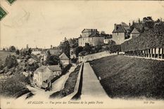 CPA Avallon vue Prise Des Terreaux De La Petite Porte