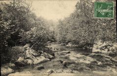 CPA Environs d'Avallon Crot De La Foudre