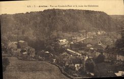 CPA Avallon Vue Sur Cousin Le Pont Et La Route Des Chatelaines