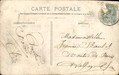 CPA Souvenir d'Avallon