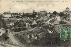 CPA Avallon Vue Sur Foudereaux Et l'Ancien Courent Des Visitandines