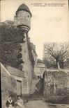 CPA Avallon Rue De La Fontaine Neuve Ancien Rempart Un cavalier de 1590