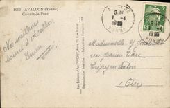 CPA Avallon Cousin Le Pont