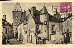 CPA Avallon Maison Du 15eme