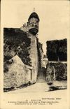 CPA Avallon Anciens Remparts Rue De La Fontaine Neuve