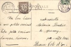 La POSTAL Avallon de la VENDIMIA coloca Vauban