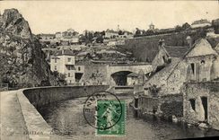CPA Avallon Cousin Le Pont