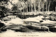 CPA Avallon Les Bords Du Cousin
