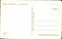 CPA Avallon Les Bords Du Cousin
