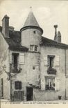 CPA Avallon Maison 15eme Siecle Rue Saint Lazare