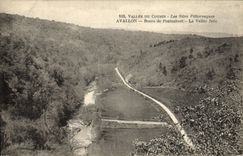 CPA Avallon Route De Pontaubert La Vallee Jolie