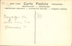 CPA Avallon Montreal Interieur De l'Eglise Stalle 