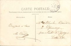 CPA Avallon Statue Du Marechal Vauban Et Les Promenades