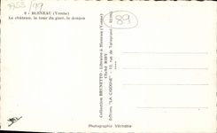 MODERN CARD Bleneau the Castle the Tower Of Guet the Keep