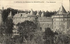 CPA Collection Du Chateau De Chastellux Vue Generale