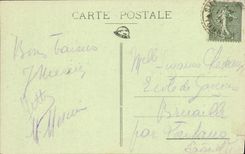 VINTAGE POSTCARD Collection Of the Castle De Chastellux View