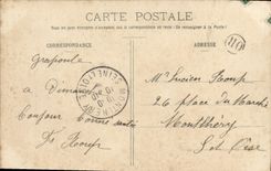 VINTAGE POSTCARD Collection Of Chastellux De Chastellux the Gross Tower seen Of the Walls