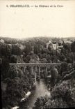 VINTAGE POSTCARD Chastellux the Castle And the Cure
