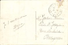 VINTAGE POSTCARD Chatel Censoir the port and the canal