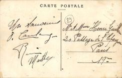 VINTAGE POSTCARD Coulanges the Vinous one View
