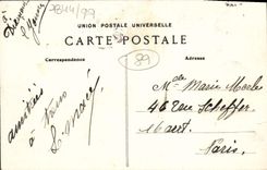 VINTAGE POSTCARD Dixmont the House Of Eichtal