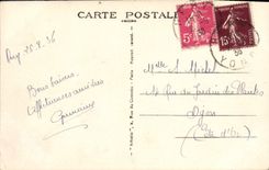 CPA Hery Monument Aux Morts Militaria 