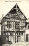 VINTAGE POSTCARD Joigny House Of 16th