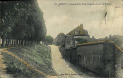 CPA Joigny Boulevard Du Nord Ancien chemin de ronde 