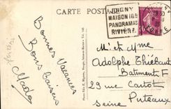 VINTAGE POSTCARD Joigny Places Holy Jean Maison Of Wood of 16th