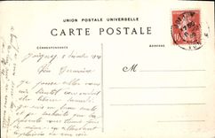 VINTAGE POSTCARD Joigny the College