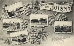 CPA Souvenir De Joigny Auxerre Sens Joigny Avallon 