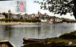 CPM Joigny Vue Generale