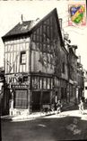 MODERN CARD Joigny Old woman House the Tree De Jesse Horsemeat butcher's Durand