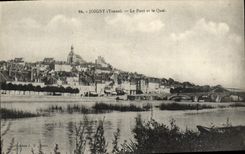 CPA Joigny Le Pont Et Le Quai