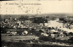 CPA Joigny Vue Prise De La Cote Saint Jacques