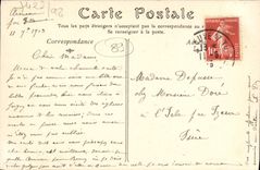 CPA Joigny Vue Generale