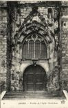 VINTAGE POSTCARD Joigny Holy Porch Of the Church Jean