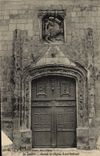 CPA Joigny Portail De l'Eglise Saint Thibault