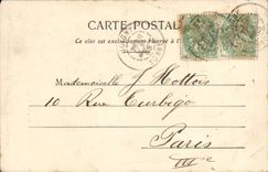 POSTAL Joigny de la VENDIMIA el St Thibault de la torre