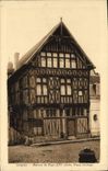 VINTAGE POSTCARD Joigny House of Wood 16th Place St Jean