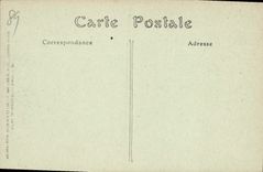 VINTAGE POSTCARD Saint Michel archangel Ferte Loupiere Church Murals