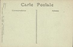 VINTAGE POSTCARD Sainte in prayer Ferte Loupiere Peinlures Church mural