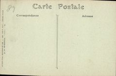 VINTAGE POSTCARD Ferte Loupiere Interior of I' Eglise