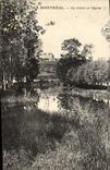 CPA Montreal La Riviere et I'Eglise
