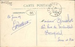 VINTAGE POSTCARD Valley of the Cure Pierre Perthuis the old Roman bridge