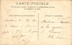 CPA Vallee de la Cure Pierre Perthuis La Roche Percee