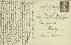 VINTAGE POSTCARD Pierre Perthuis a sight of the Bridge