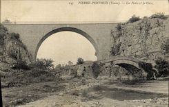 CPA Pierre Perthuis Les Ponts et La Cure