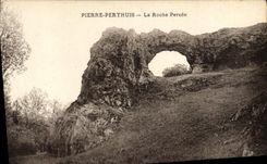 CPA Pierre Perthuis La Roche Percee